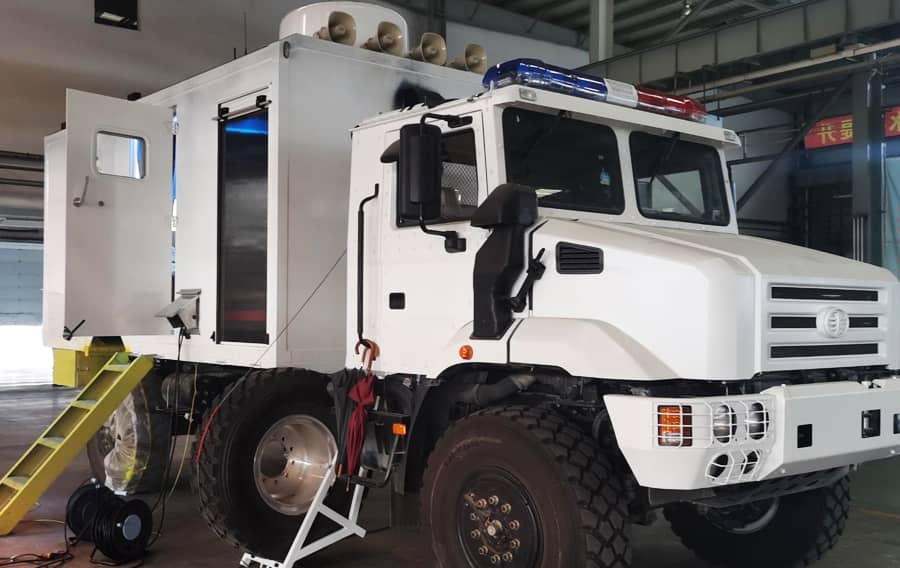 遼寧單位應急通信指揮車(chē)系統